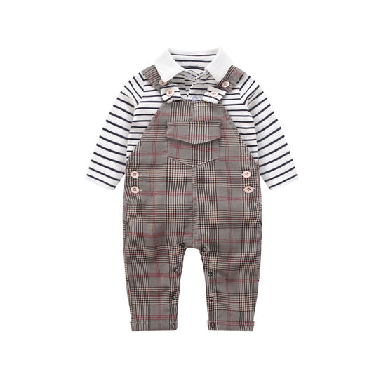 Baby Pants Suit English Style Winter Cotton Clothes